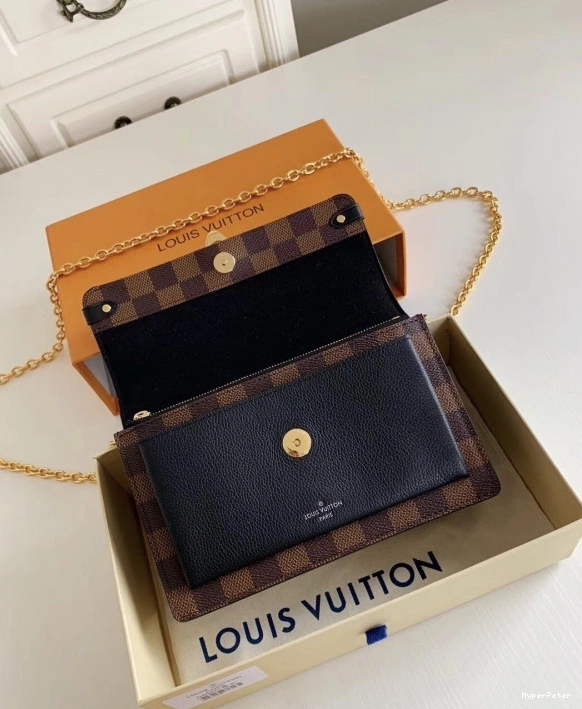 CHAIN VAVIN LOUIS WALLET VUITTON 0807